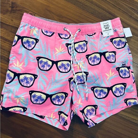 COPY - Party Pants Shady Shades swim trunks, size XL NWT - Picture 3 of 12